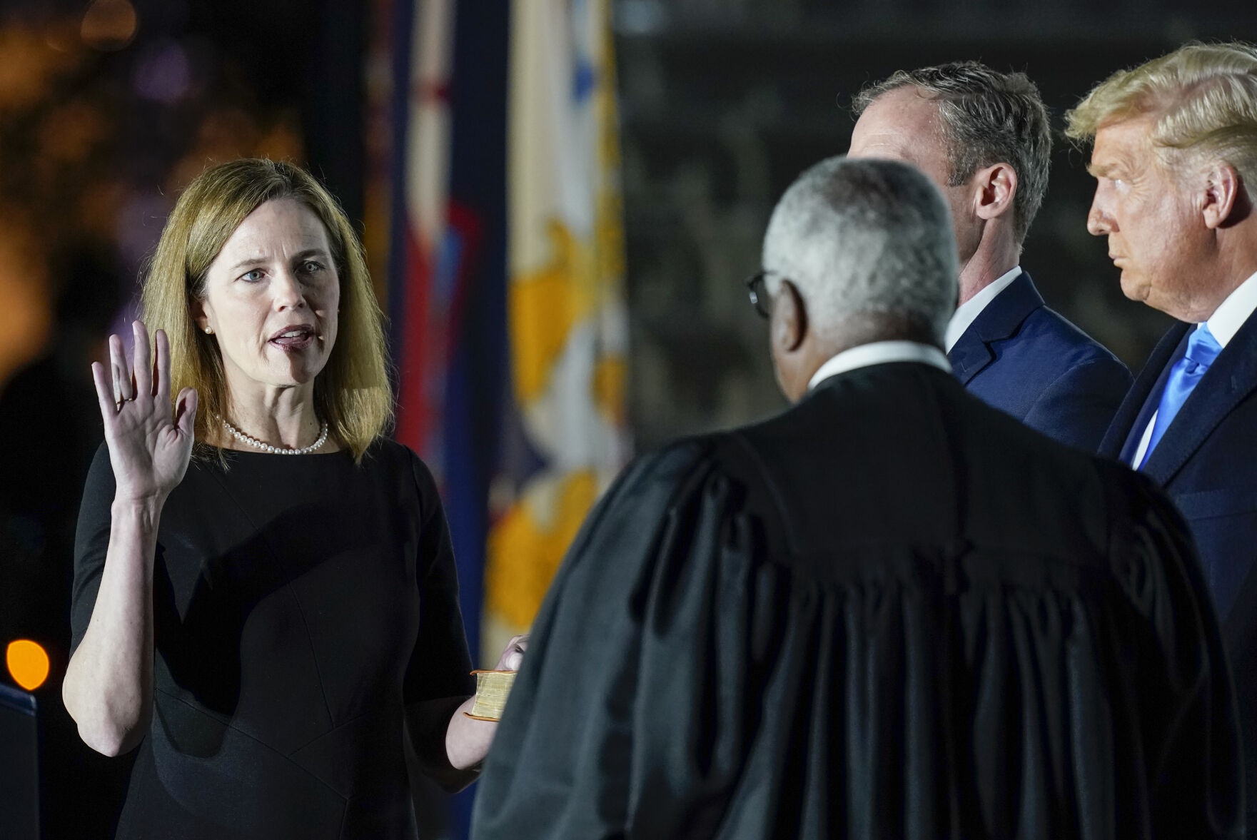 Amy Coney Barrett sworn in